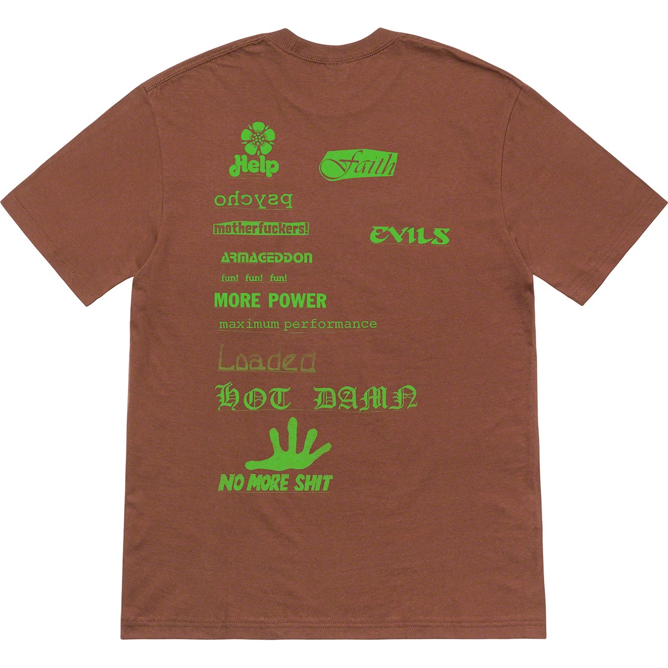 No More Shit Tee view 2